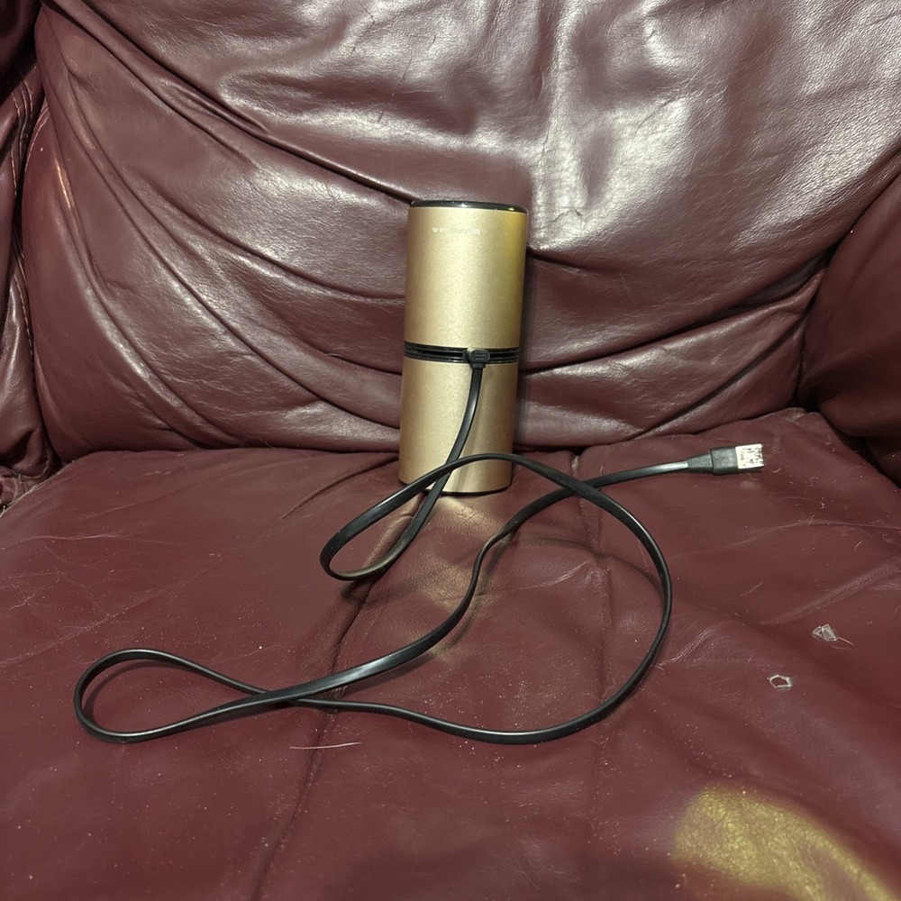 Purifair Portable Personal Air Purifier- Color Gold Desk Top Small Room - Cord